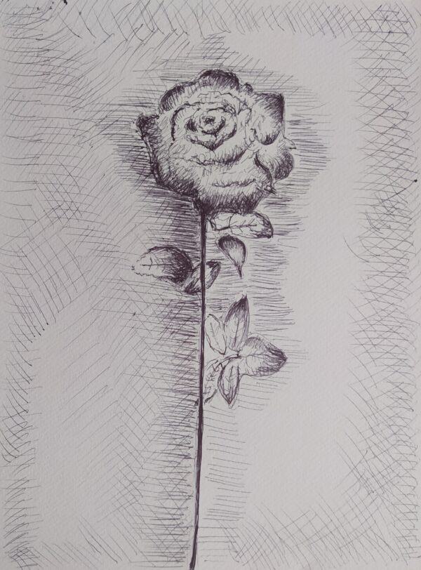 Red flower - desire, collezione privata